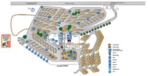 Angels Camp RV Resort Map